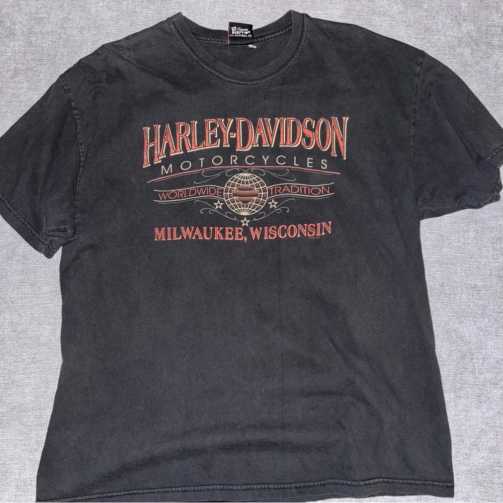 VINTAGE HARLEY DAVIDSON WISCONSON TEE - Picture 7 of 9